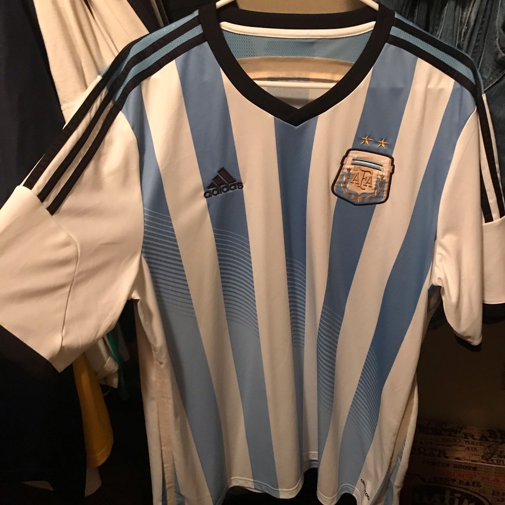 Adidas Argentina soccer jersey size XL.
